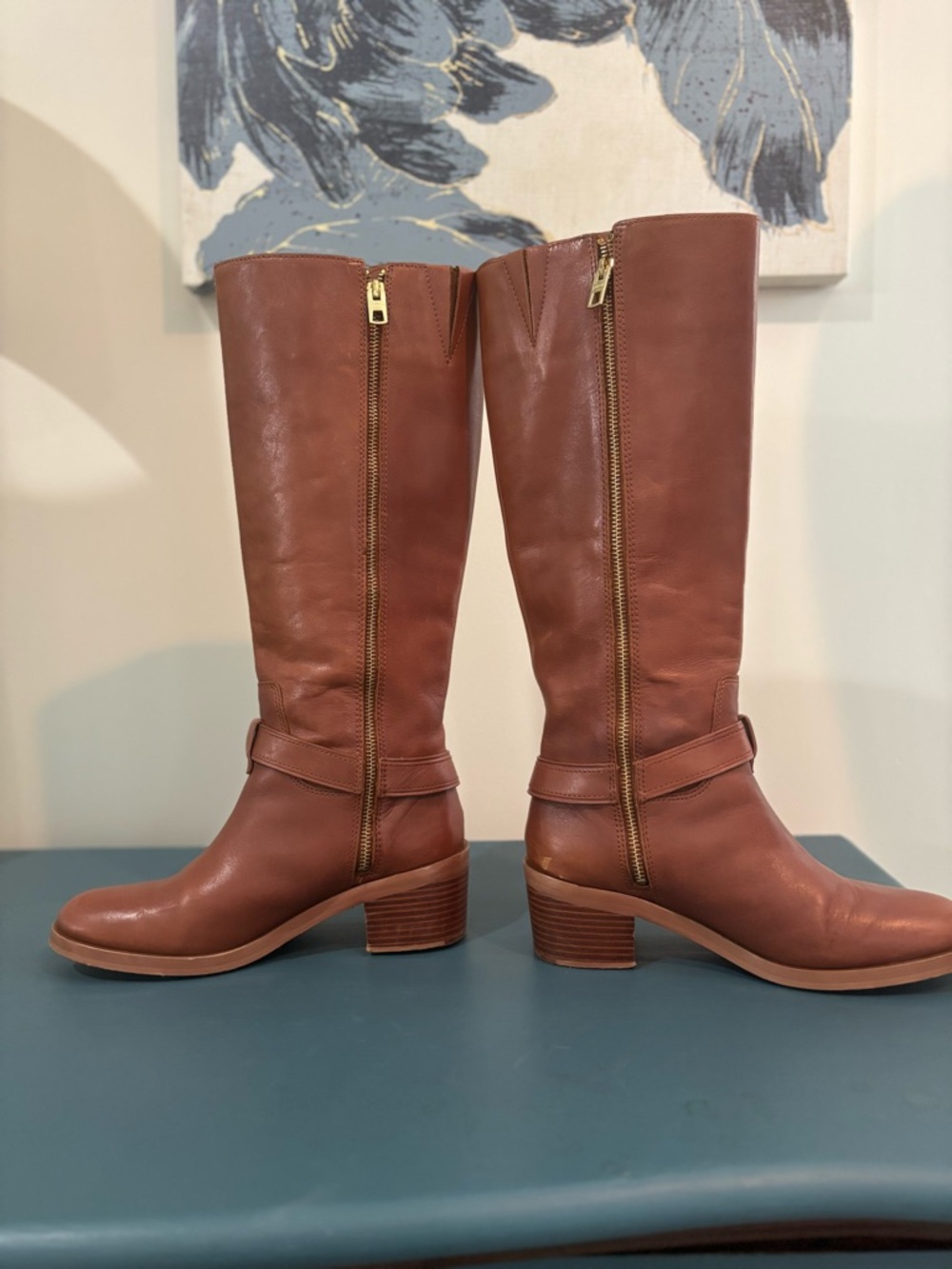❤️SALE❤️ Coach Carolina Leather Riding Boots - Picture 6 of 16